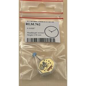 Ronda 762 Quartz Watch Movement 2 Hand 6 3/4 x 8 New